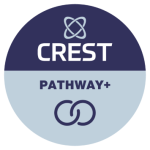 A CREST Pathway+ organisation has signed Codes of Conduct and Ethics and self-assessed against CREST’s standards. A CREST Pathway+ organisation is aiming for, but is not, a CREST Accredited Member company.
